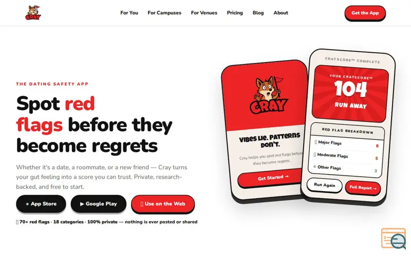 Screenshot of Cray