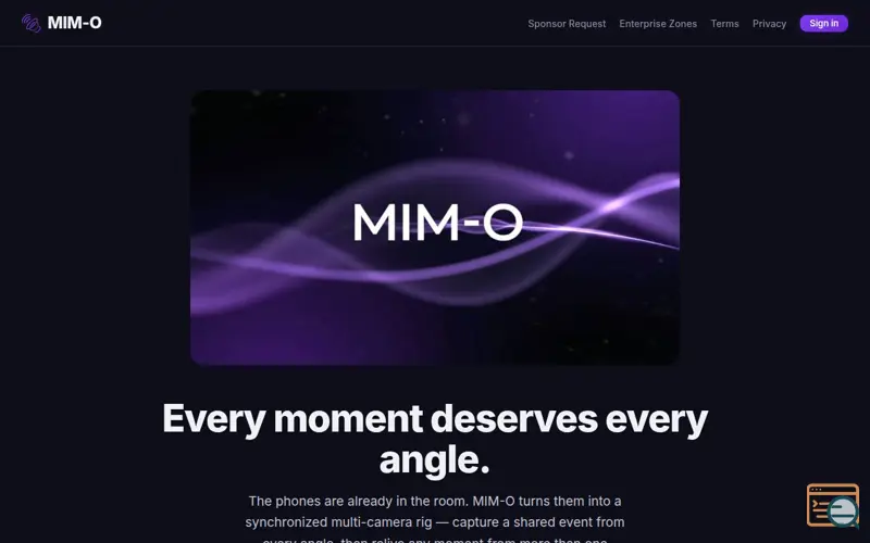 Screenshot of MIM-O Memories I Make Online
