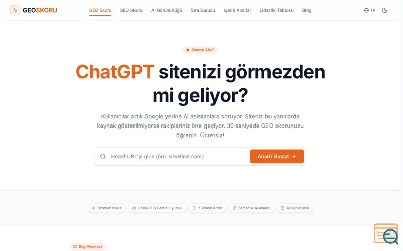 Screenshot of GeoSkoru, a launch using FoundrList