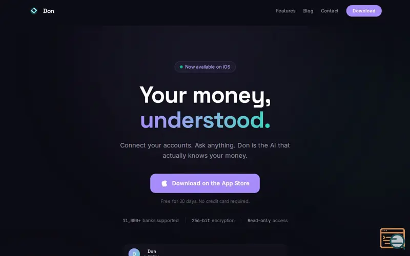 Screenshot of Don