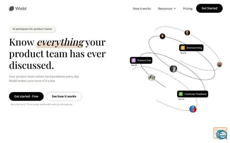 Screenshot of Wisibl