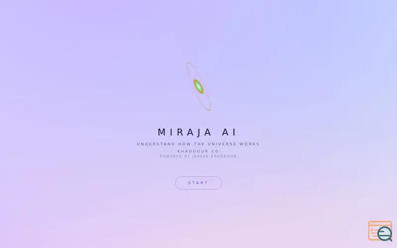 Screenshot of Miraja Ai