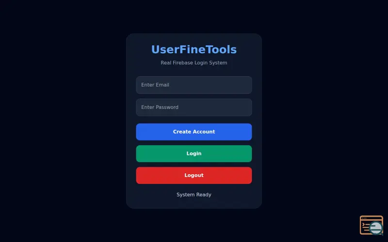 Screenshot of UserFineTools SaaS