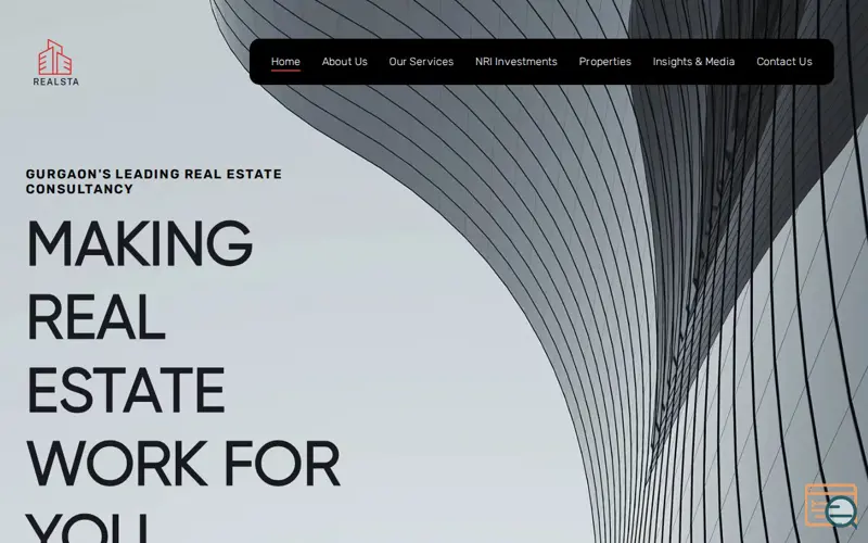 Screenshot of Realsta