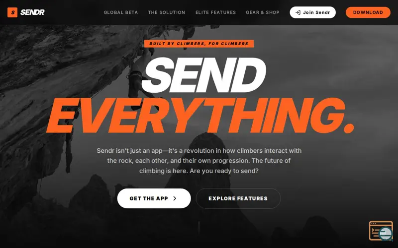 Screenshot of Sendr