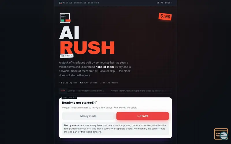 Screenshot of Ai-rush