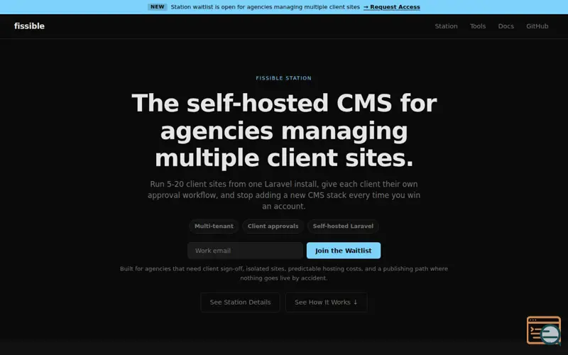 Screenshot of fissible