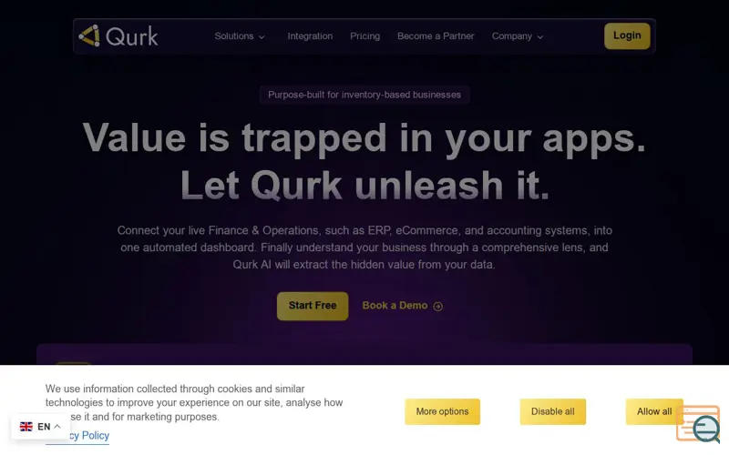 Screenshot of Qurk