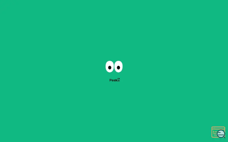 Screenshot of Peekii