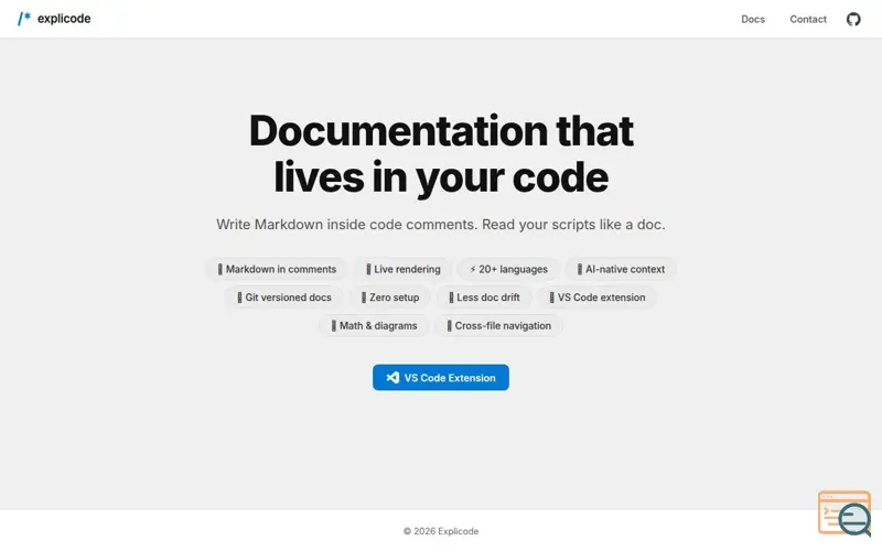 Screenshot of Explicode