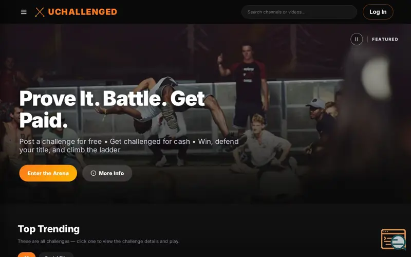 Screenshot of Uchallenged