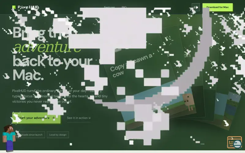 Screenshot of PixelHUD