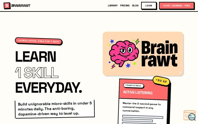 Screenshot of Brainrawt