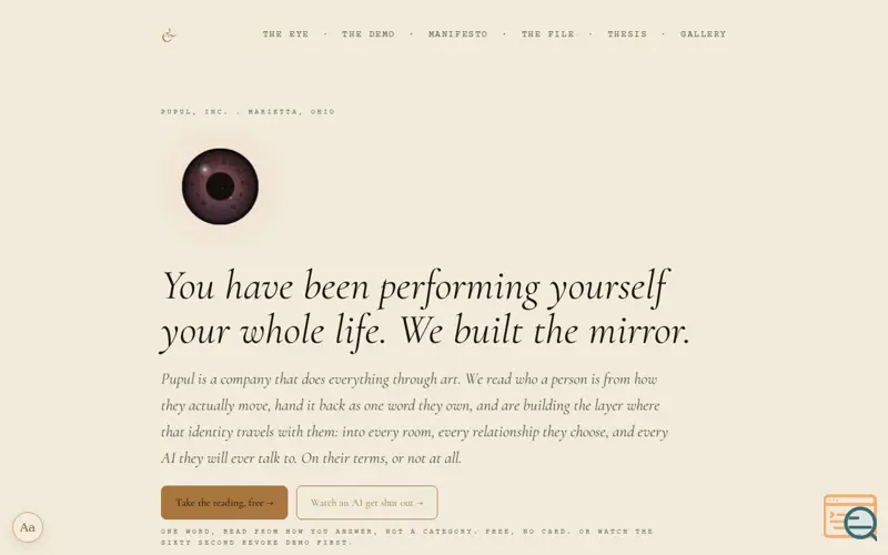 Screenshot of Pupul