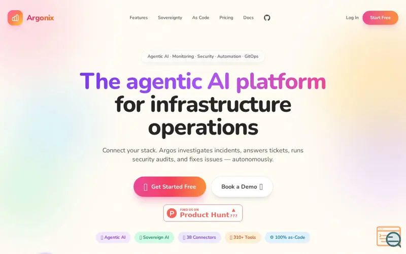 Screenshot of Argonix