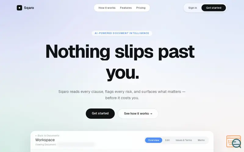 Screenshot of Sqaro