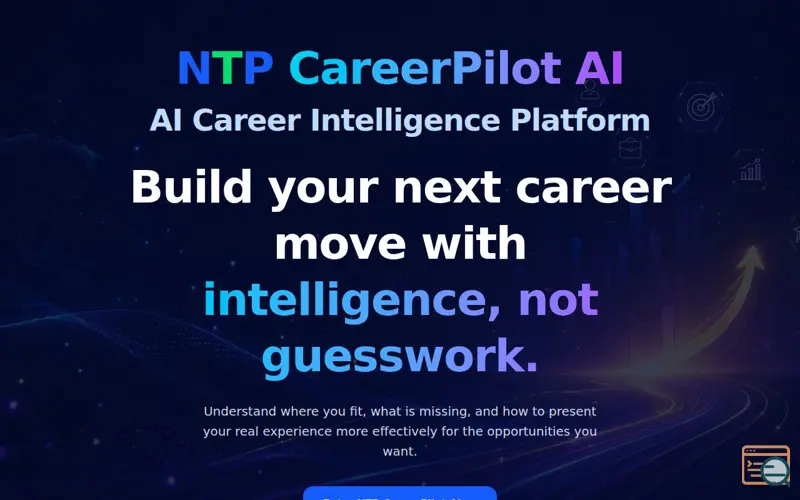 Screenshot of NTP CareerPilot AI, a launch using Stremit