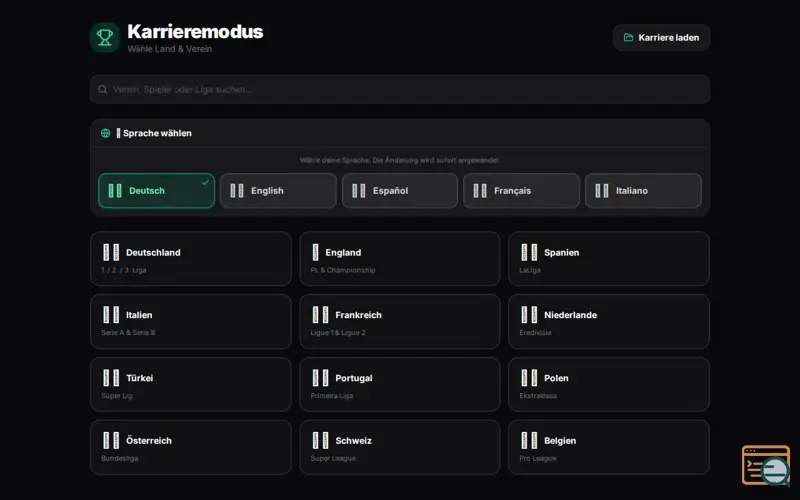 Screenshot of CareerSimulator 