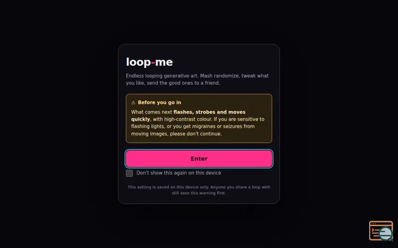 Screenshot of Loop-me
