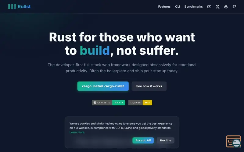 Screenshot of Rullst