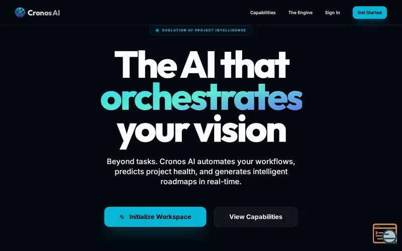 Screenshot of Cronos AI
