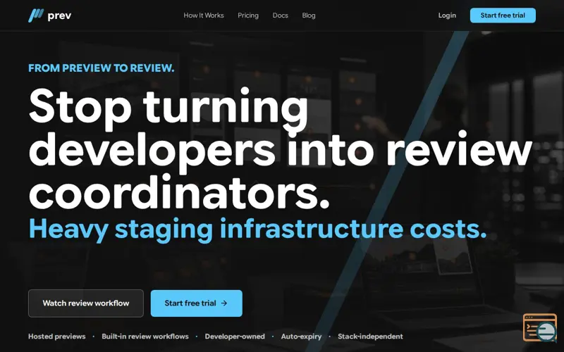 Screenshot of Prev