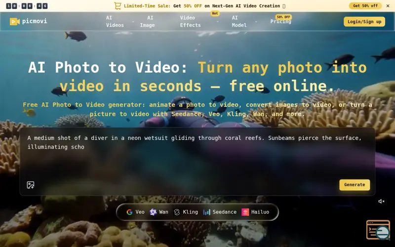 Screenshot of Picmovi | Unlimited Photo To Video