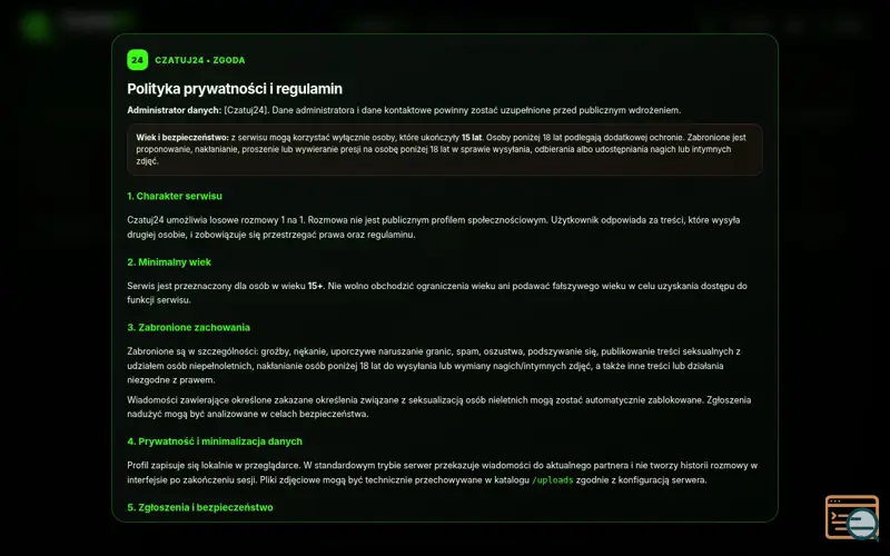 Screenshot of Czatuj24