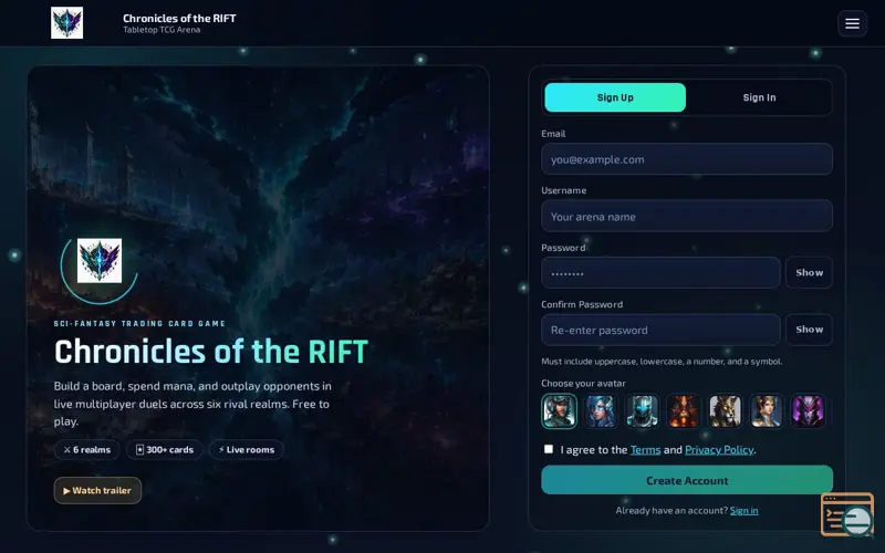 Screenshot of Chronicles of the RIFT
