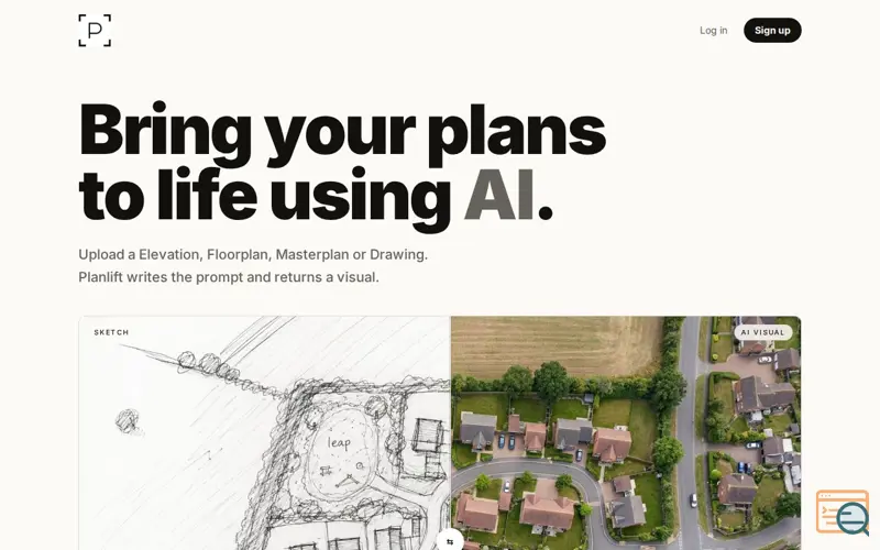 Screenshot of PlanLIFT