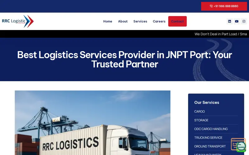 Screenshot of Automotive Transportation Services