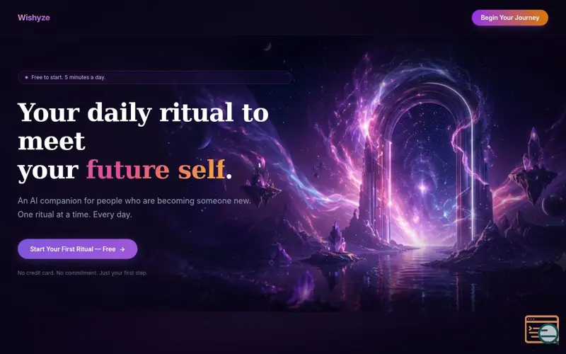 Screenshot of Wishyze