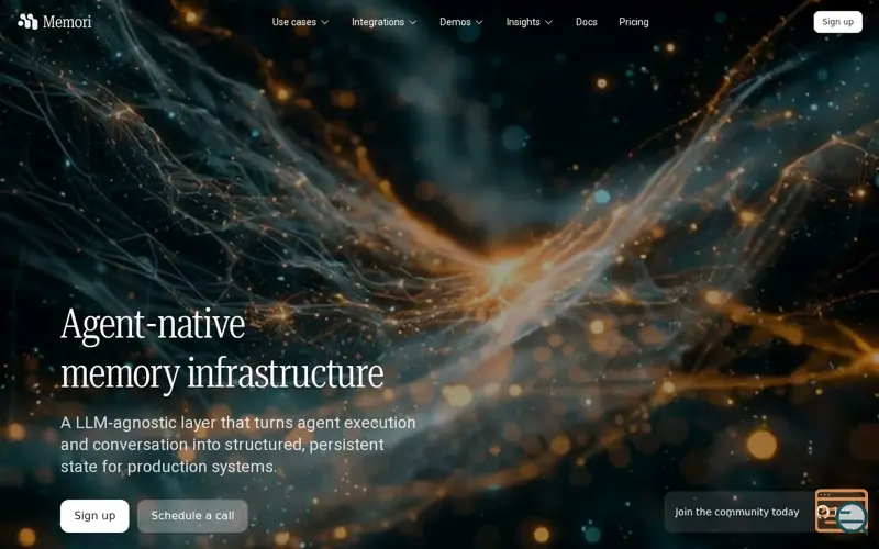Screenshot of Memori