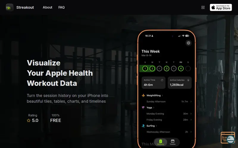 Screenshot of Streakout