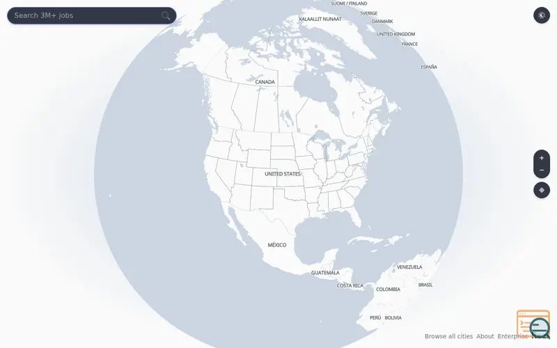 Screenshot of Map