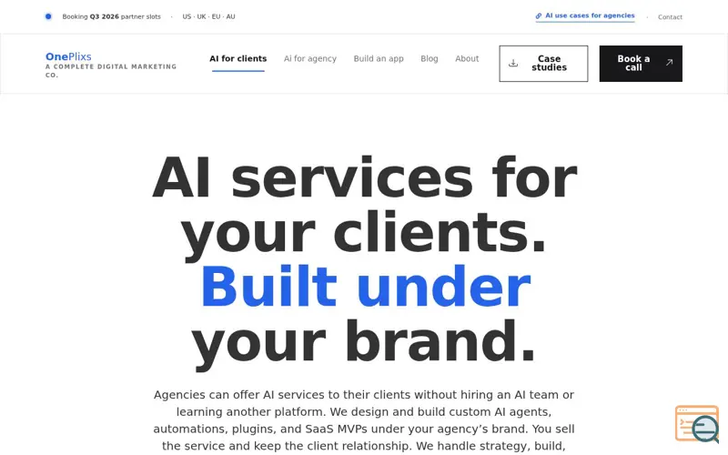 Screenshot of Oneplixs