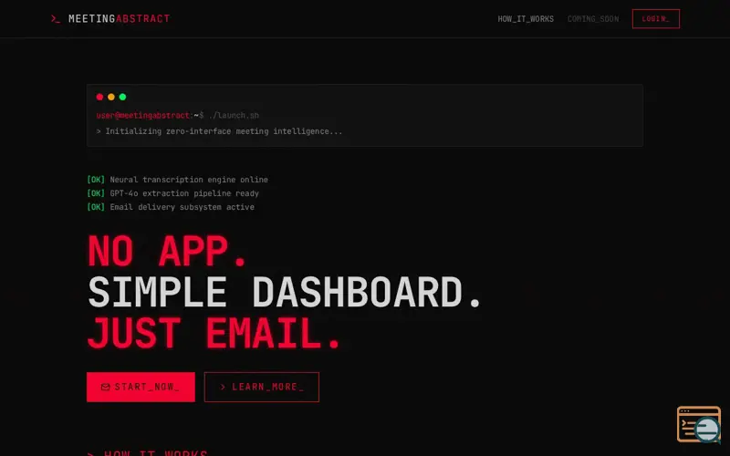 Screenshot of Meeting Abstract