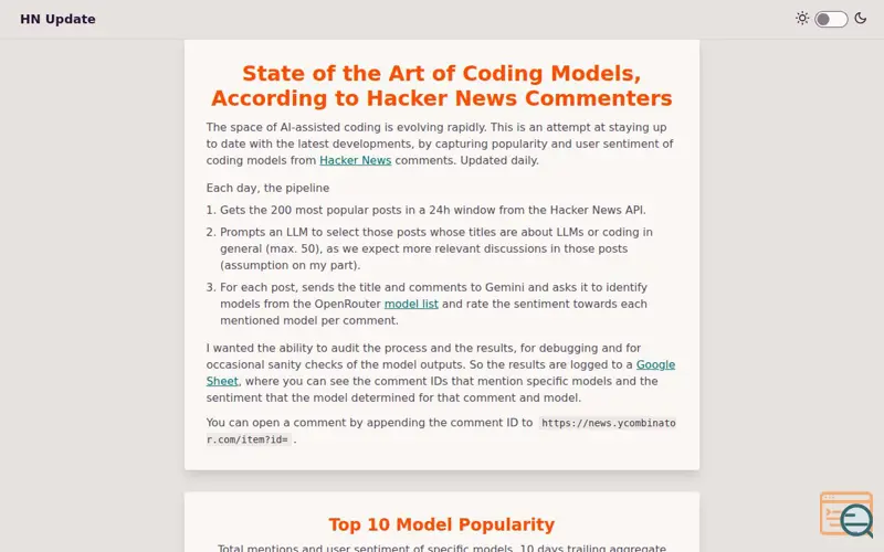 Screenshot of Hnup