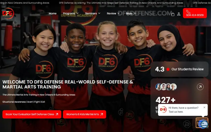 Screenshot of DF6 Defense Academy