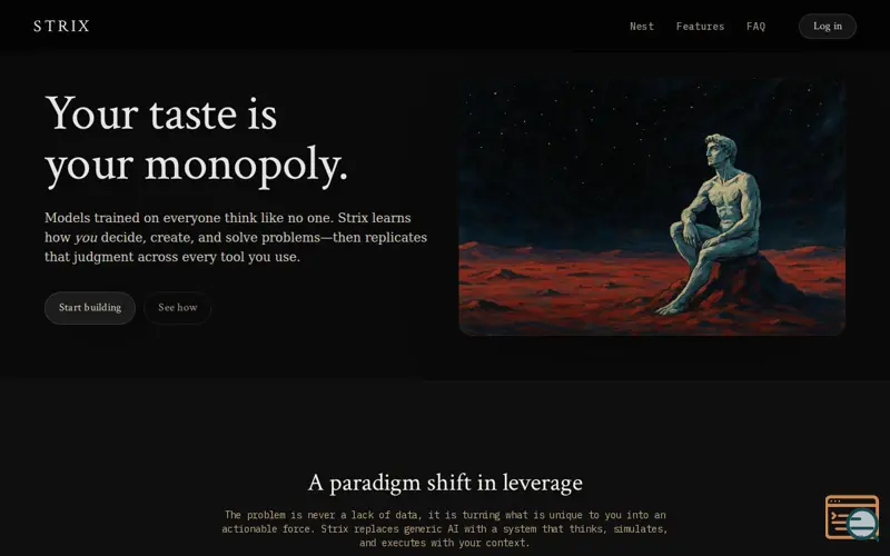 Screenshot of Strix