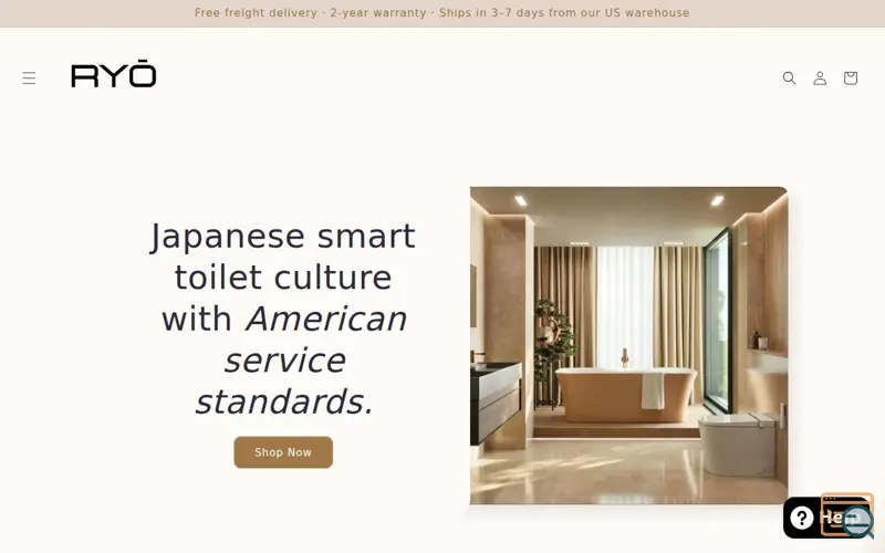 Screenshot of Ryō - Smart Toilet, a launch using Bugsnag