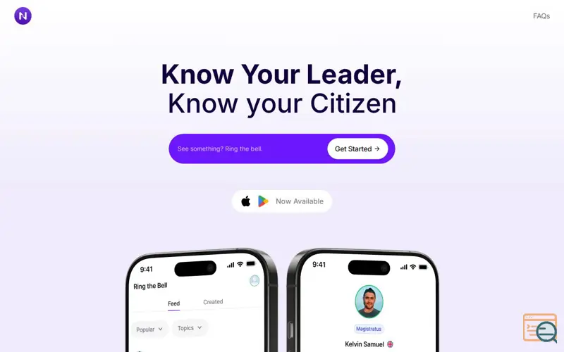 Screenshot of Nject Now
