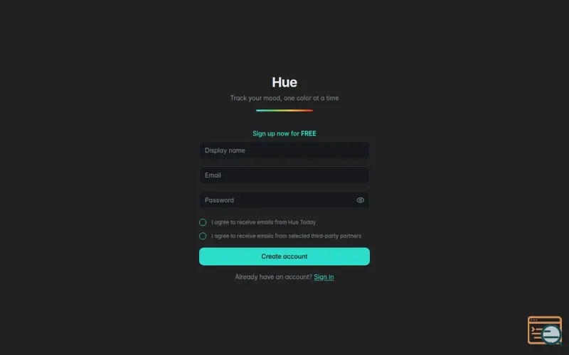 Screenshot of Hue Today