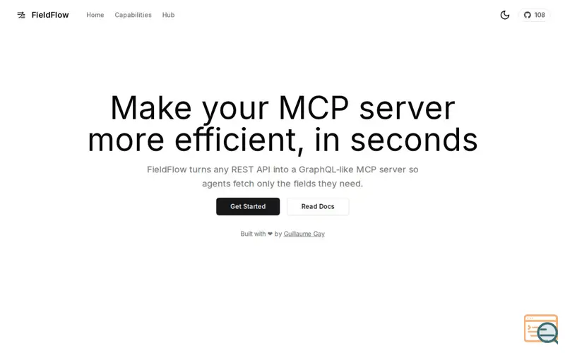 Screenshot of FieldFlow