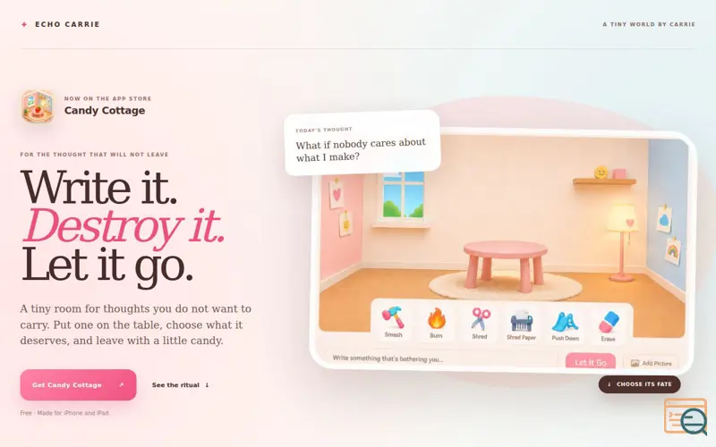 Screenshot of Candy Cottage
