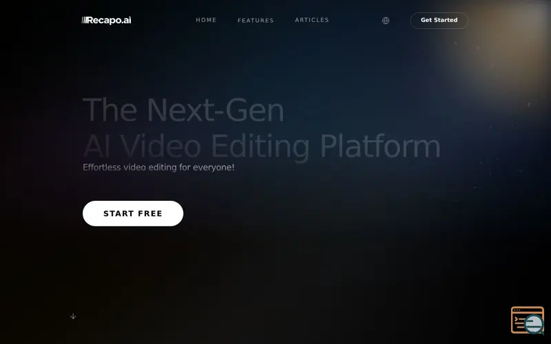 Screenshot of Recapo.ai