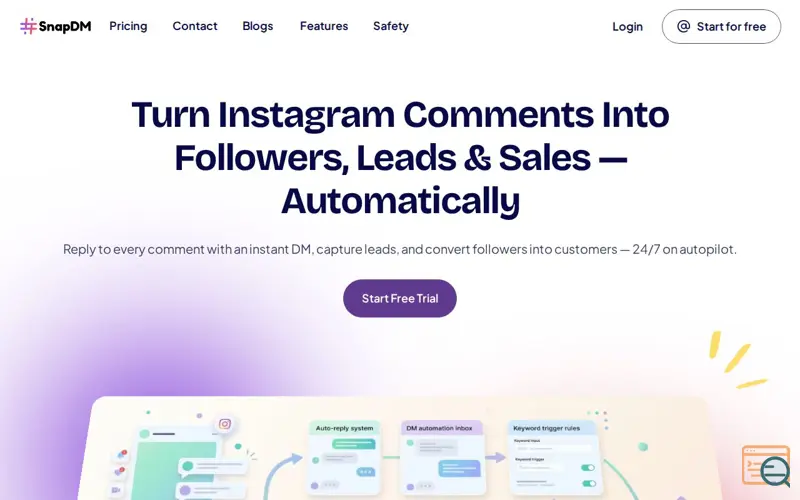 Screenshot of SnapDM