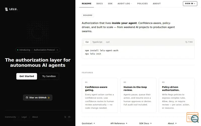 Screenshot of Lelu-ai