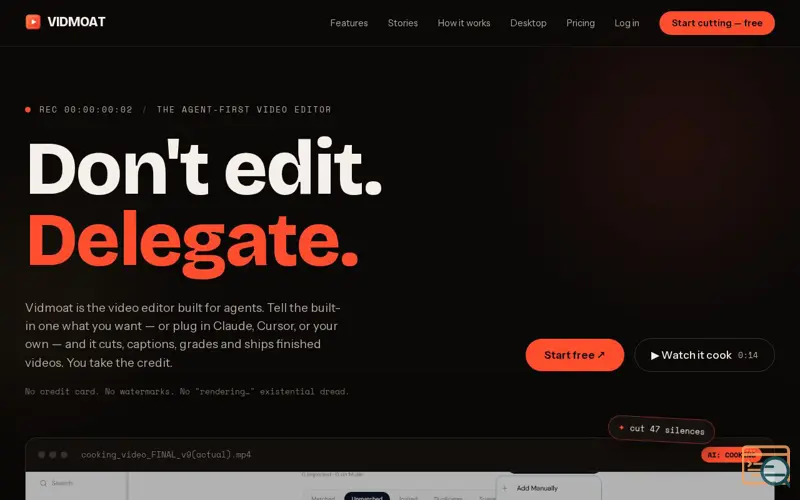 Screenshot of Vidmoat