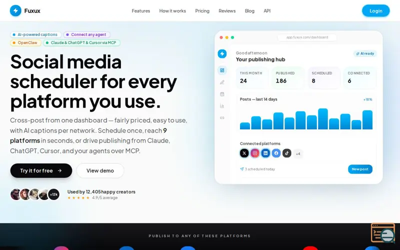 Screenshot of Fuxux